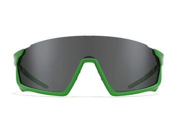 Gloss Cyan/White Frame - Dark Arctic Mirror Lens