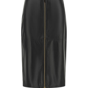 Elisabetta Franchi Leather Skirt
