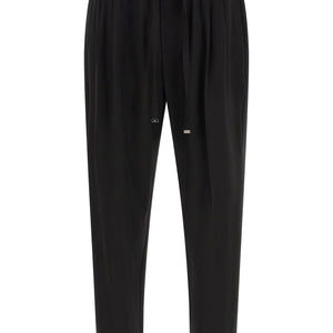 Dolce & Gabbana Wool Gabardine Joggers