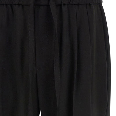 Dolce & Gabbana Wool Gabardine Joggers