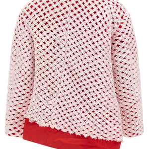 Comme Des Garcons Tulle Weave Blazer