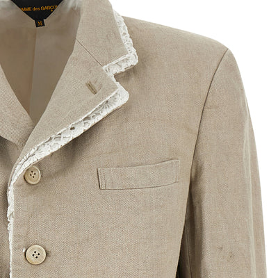 Comme Des Garcons Double Layer Lapel Blazer
