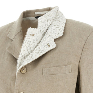 Comme Des Garcons Double Layer Lapel Blazer