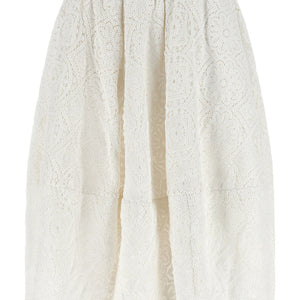 Comme Des Garcons Macramé Skirt