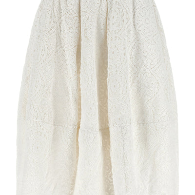 Comme Des Garcons Macramé Skirt