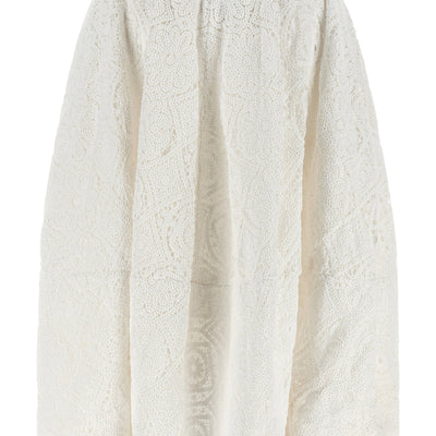 Comme Des Garcons Macramé Skirt