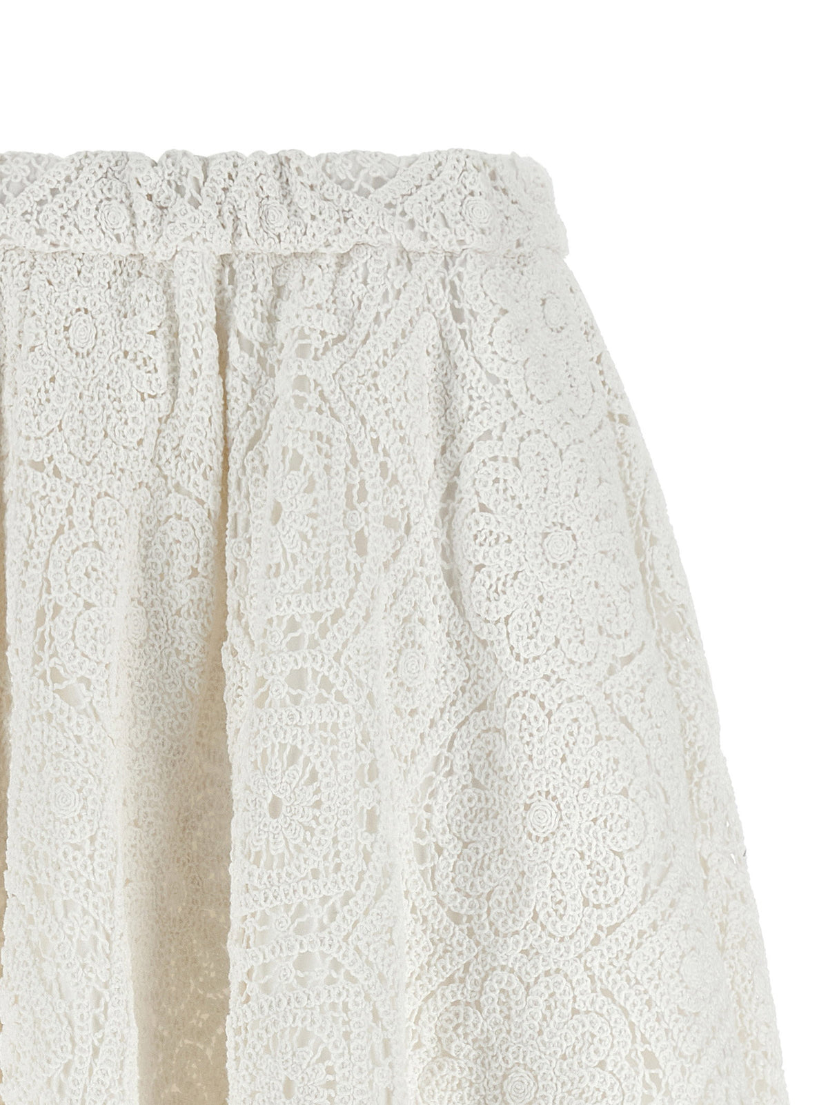 Comme Des Garcons Macramé Skirt