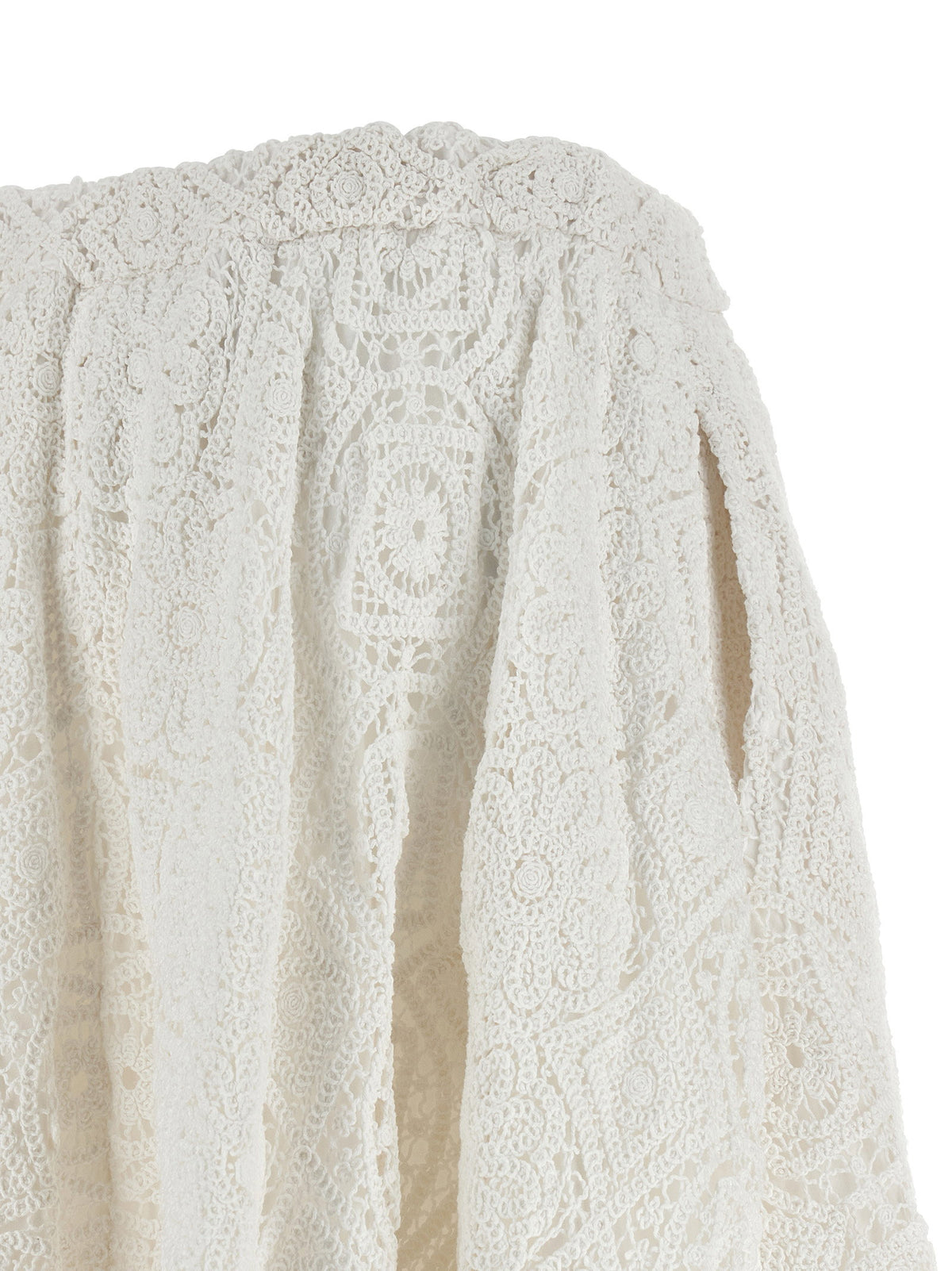 Comme Des Garcons Macramé Skirt