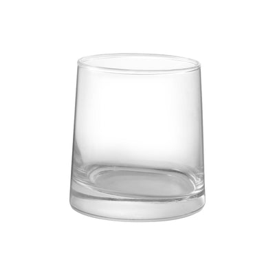 Treo by Milton Grace On The Rocks 245 Glass Tumbler | Transparent | Set of 6 Pcs
