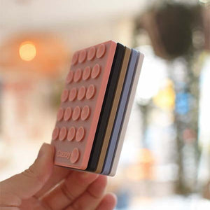 Grippy | White Silicone Suction Phone Mount with MagSafe