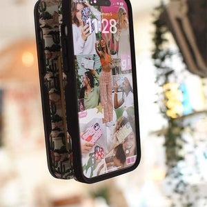 Grippy | White Silicone Suction Phone Mount with MagSafe