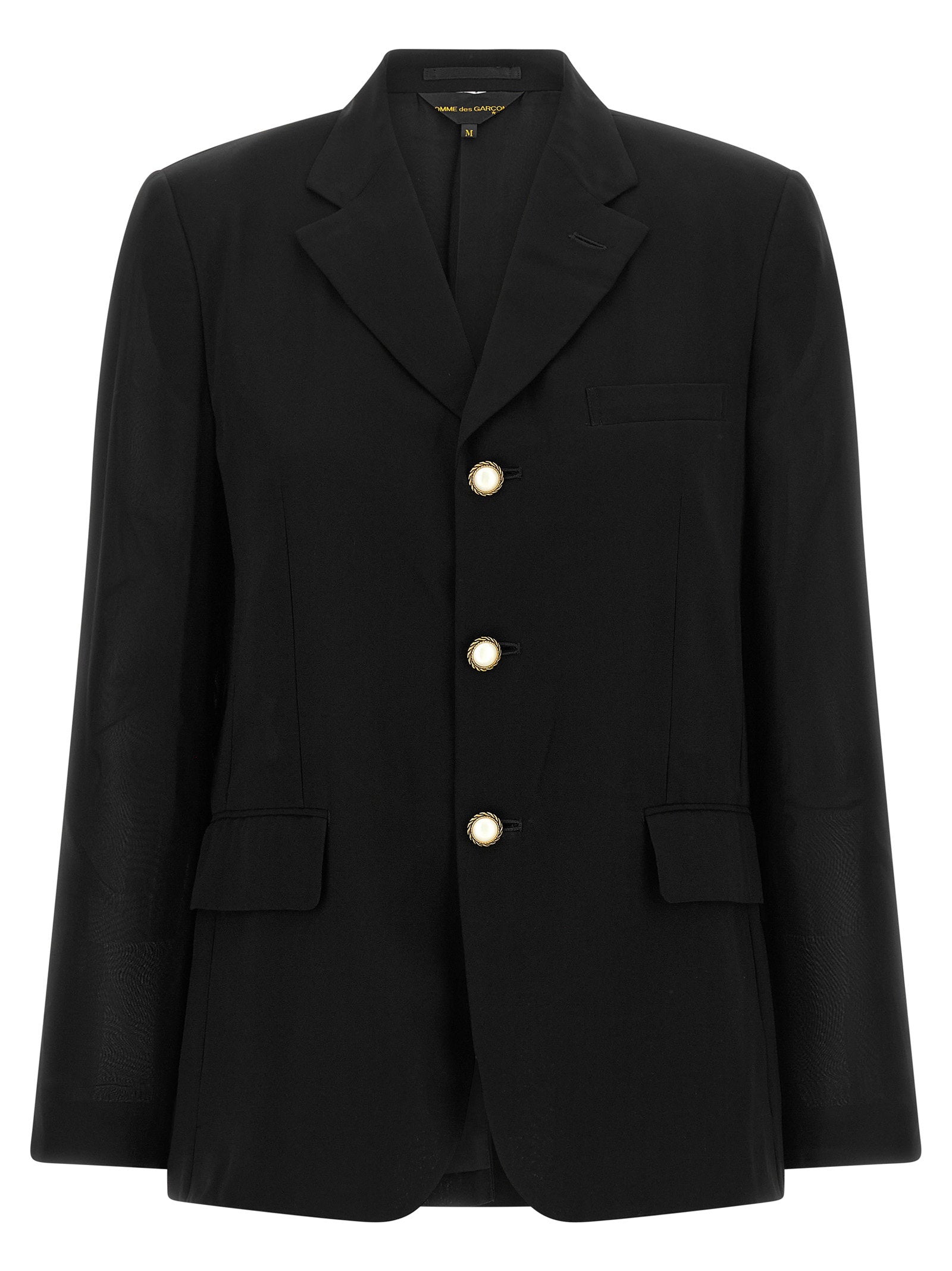 Comme Des Garcons Jewel Buttons Blazer