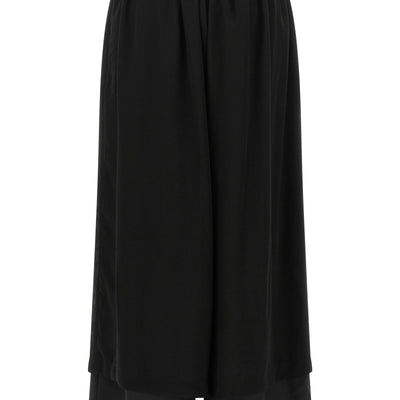 Comme Des Garcons Double Layer Trousers