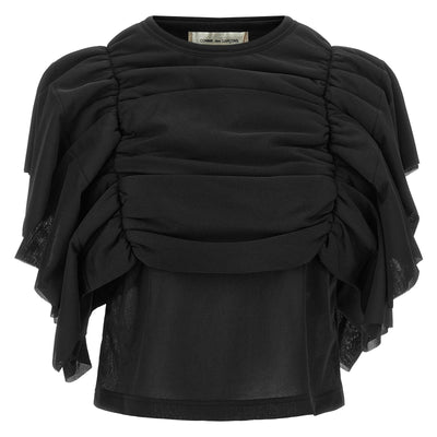 Comme Des Garcons Ruffle Top
