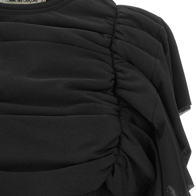 Comme Des Garcons Ruffle Top