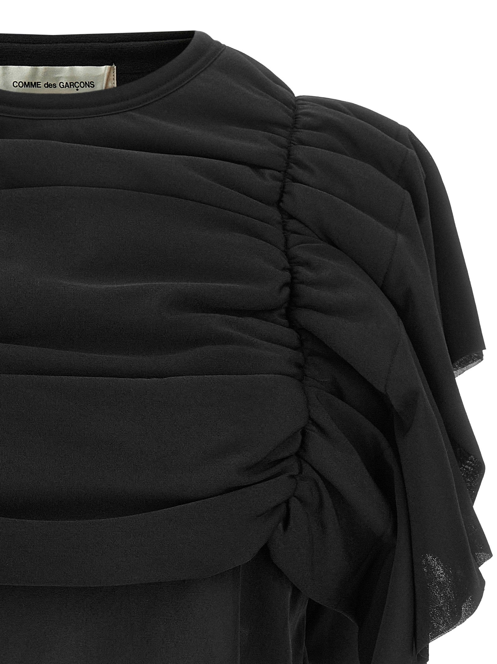 Comme Des Garcons Ruffle Top