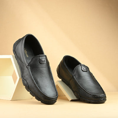 Egoss Casual Leather Loafers For Men