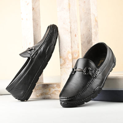 Egoss Casual Leather Loafers For Men
