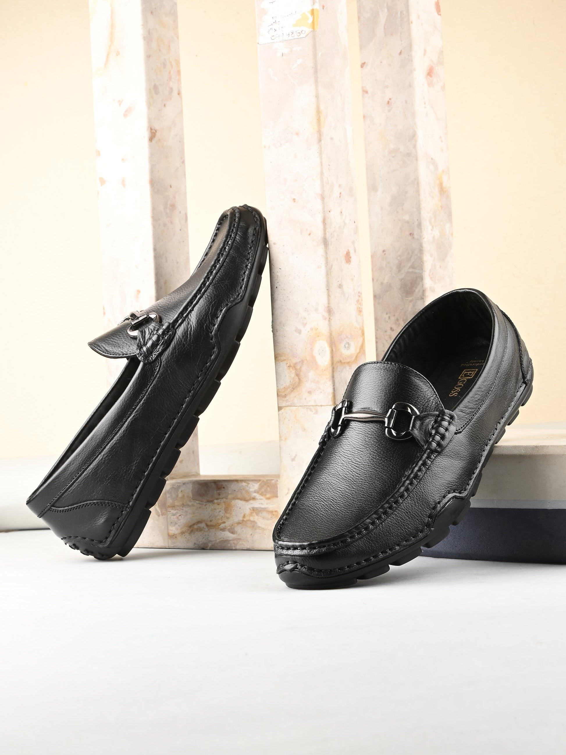 Egoss Casual Leather Loafers For Men