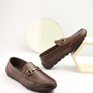 Egoss Casual Leather Loafers For Men