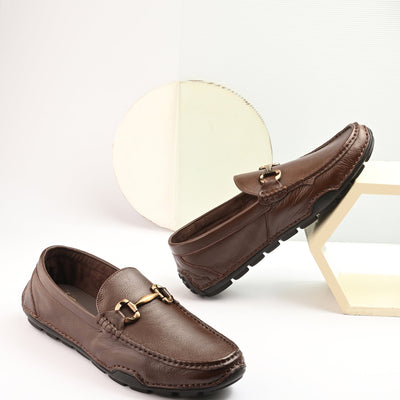 Egoss Casual Leather Loafers For Men