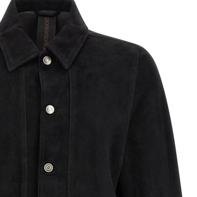Giorgio Brato Fiore Suede Jacket