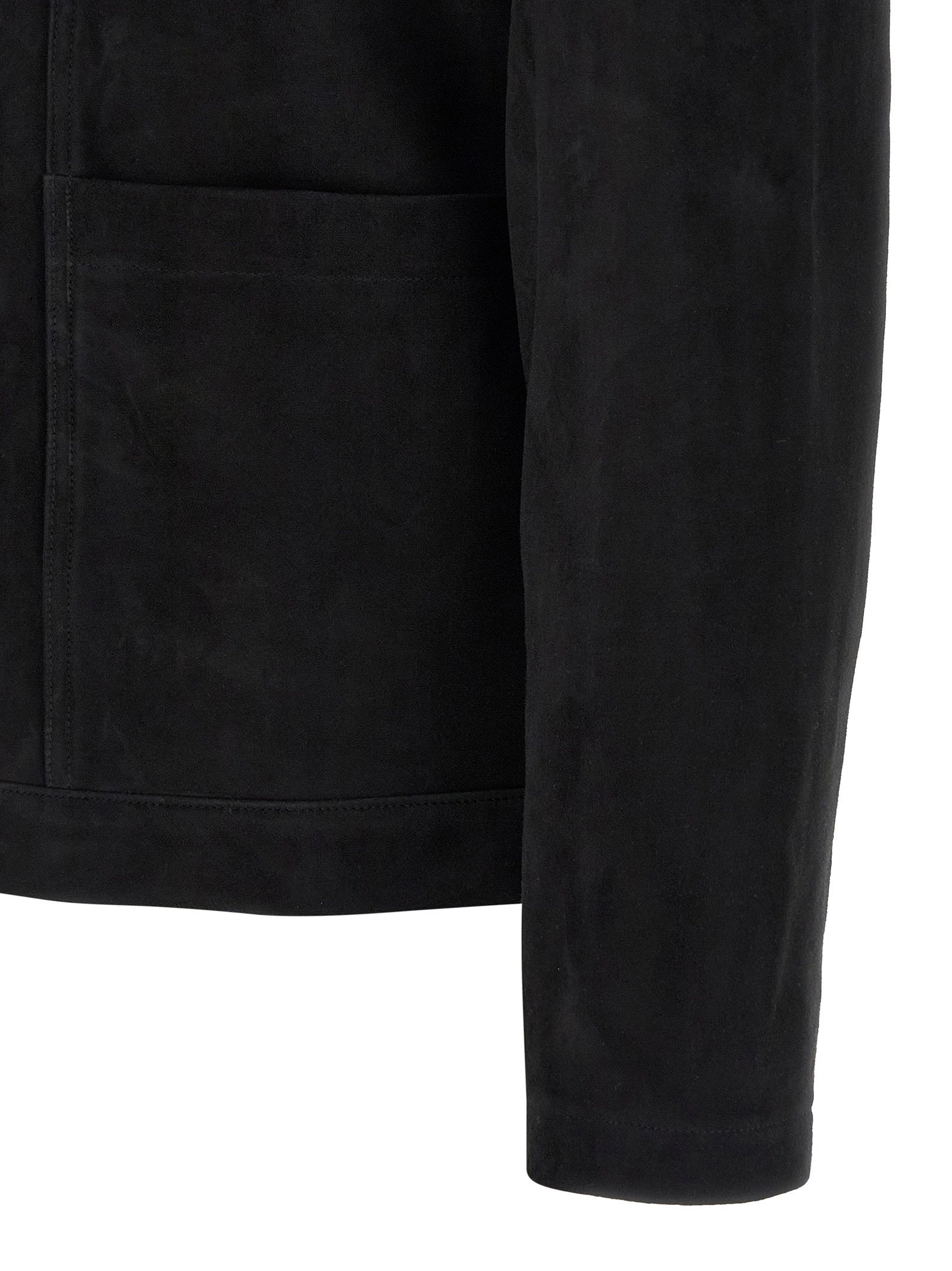 Giorgio Brato Fiore Suede Jacket