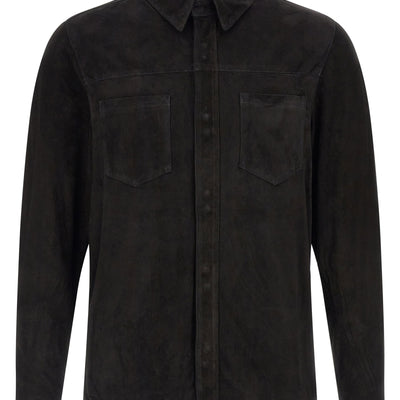 Giorgio Brato Suede Shirt Gloves
