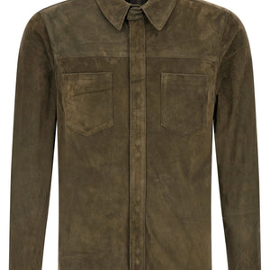 Giorgio Brato Suede Shirt Gloves