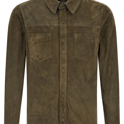 Giorgio Brato Suede Shirt Gloves