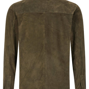 Giorgio Brato Suede Shirt Gloves