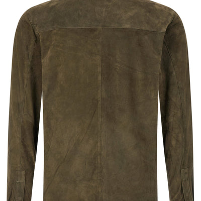Giorgio Brato Suede Shirt Gloves