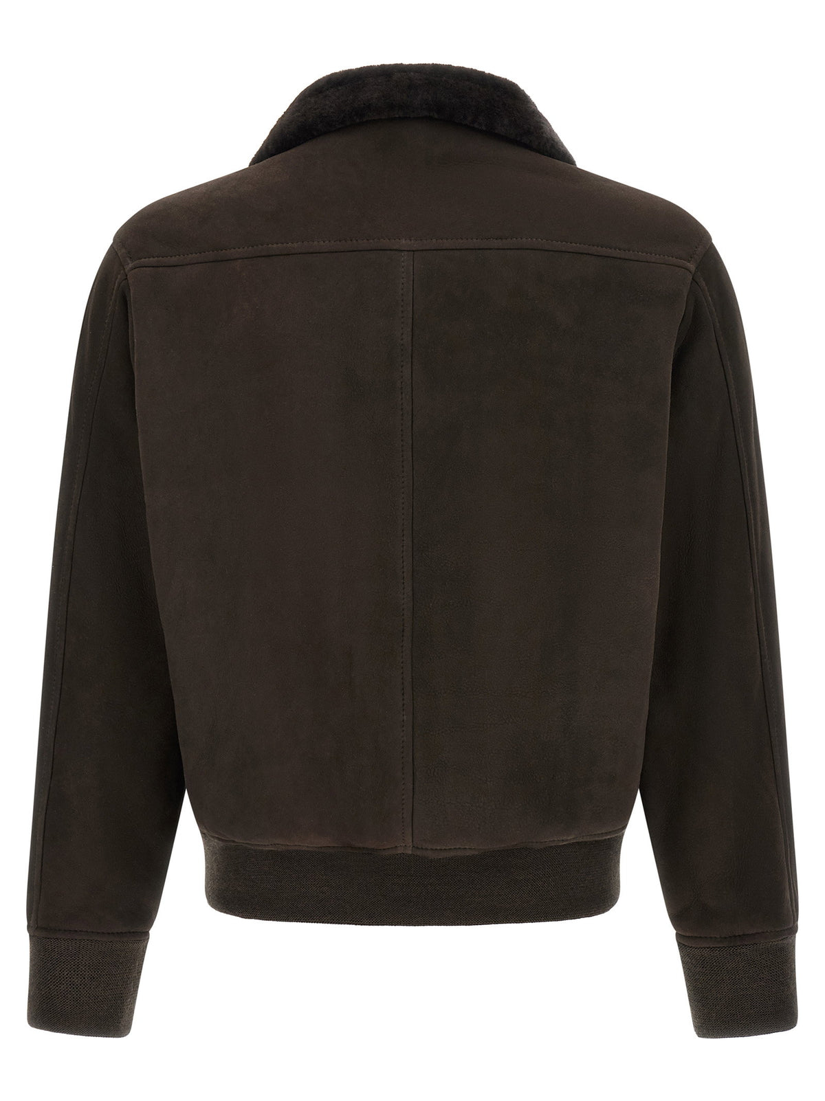 Giorgio Brato Suede Bomber Jacket