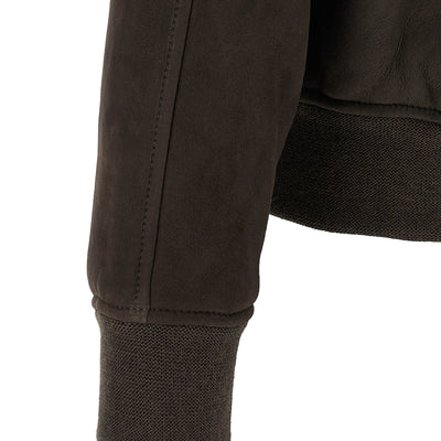 Giorgio Brato Suede Bomber Jacket