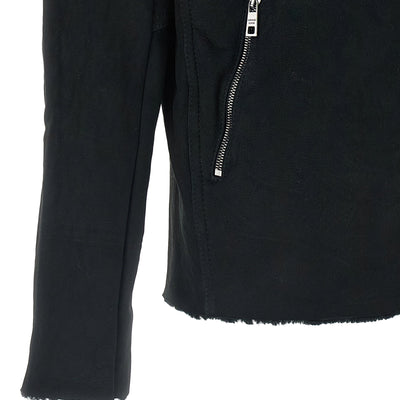 Giorgio Brato Velour Leather Hoodie