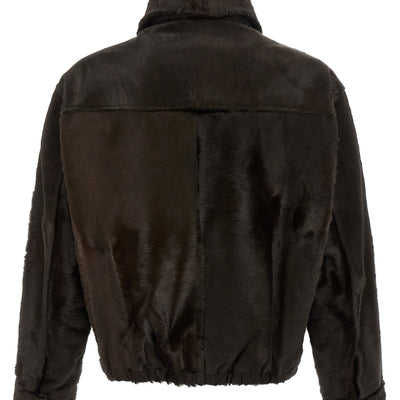 Giorgio Brato Pony Hair Jacket