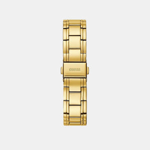Aura Women Quartz Green Dial Analog Stainless Steel Watch GW0047L3