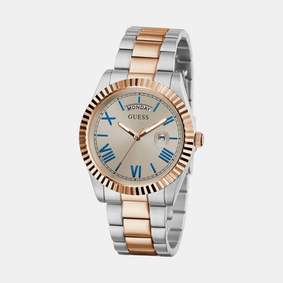 Guess Dress Men Quartz Grey Dial Analog Stainless Steel Watch GW0265G13