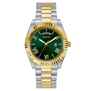 Guess Connoisseur Green Dial Men 42mm