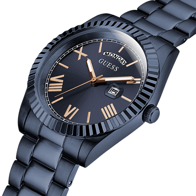 Guess Connoisseur Navy Dial Men 42mm