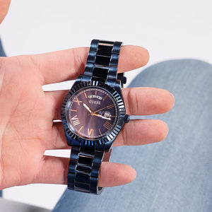 Guess Connoisseur Navy Dial Men 42mm