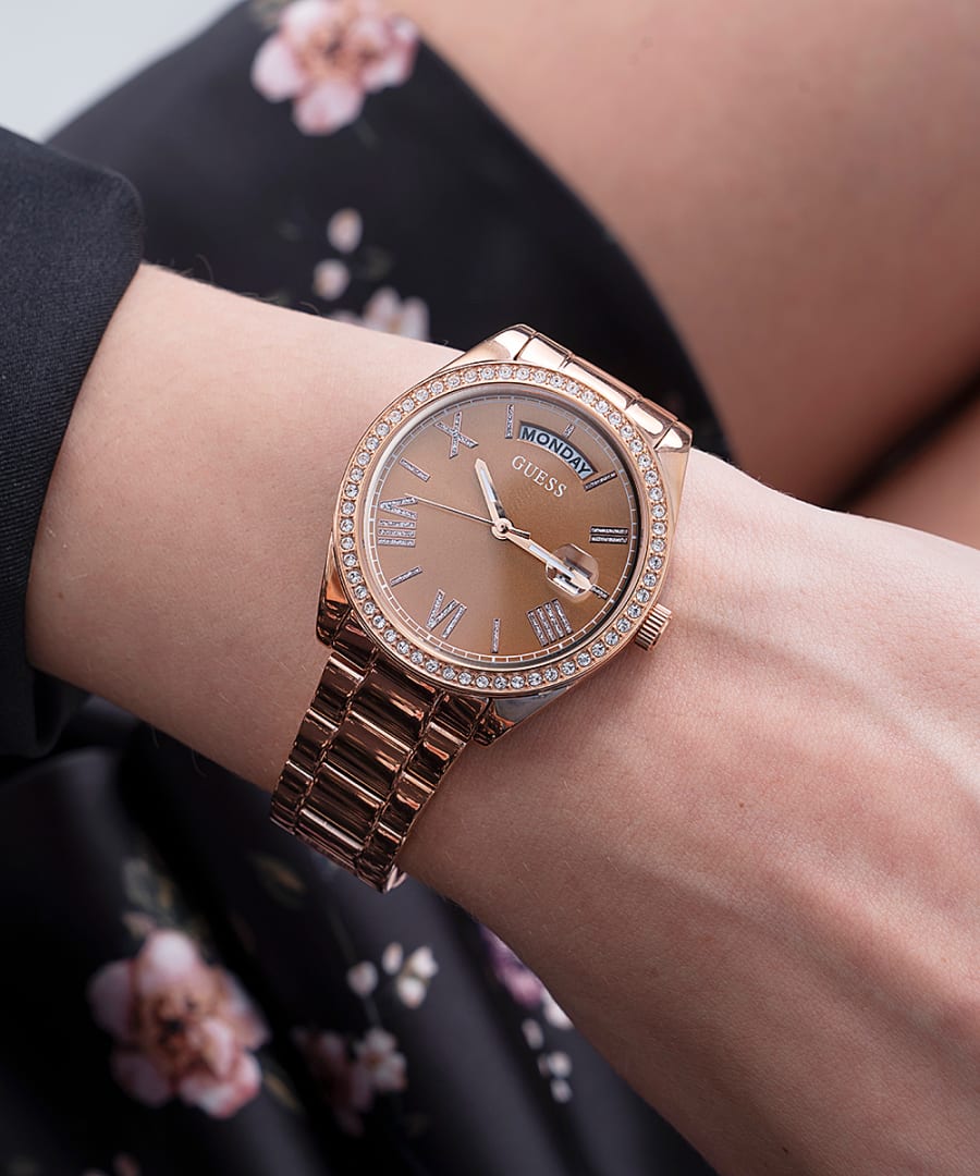 Guess Luna Brown Dial Women 36mm