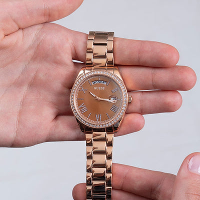 Guess Luna Brown Dial Women 36mm