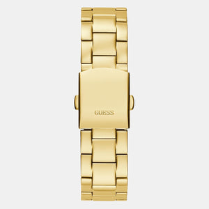 Eclipse Women Quartz Gold Dial Chronograph Stainless Steel Watch GW0314L2