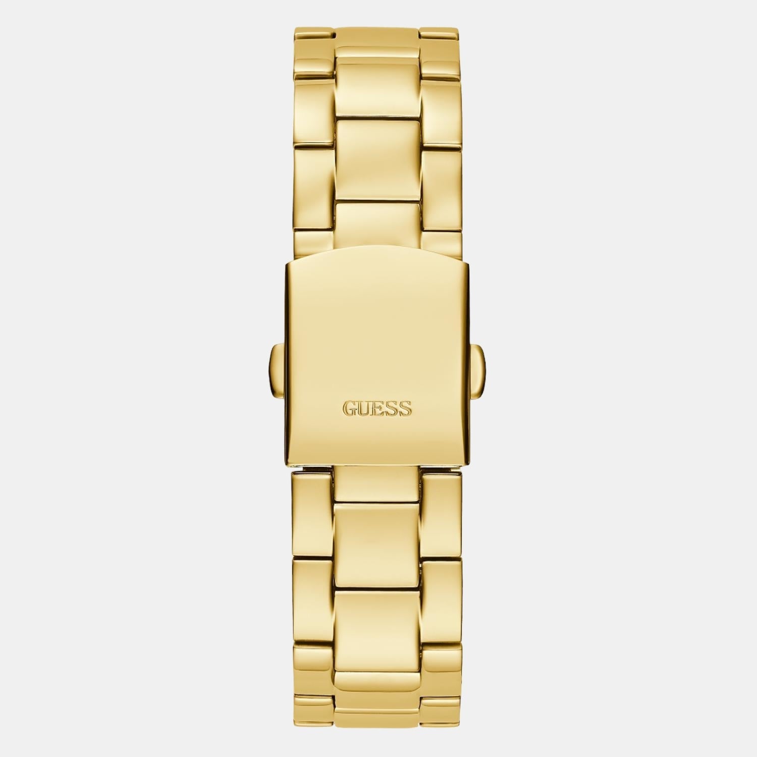 Eclipse Women Quartz Gold Dial Chronograph Stainless Steel Watch GW0314L2