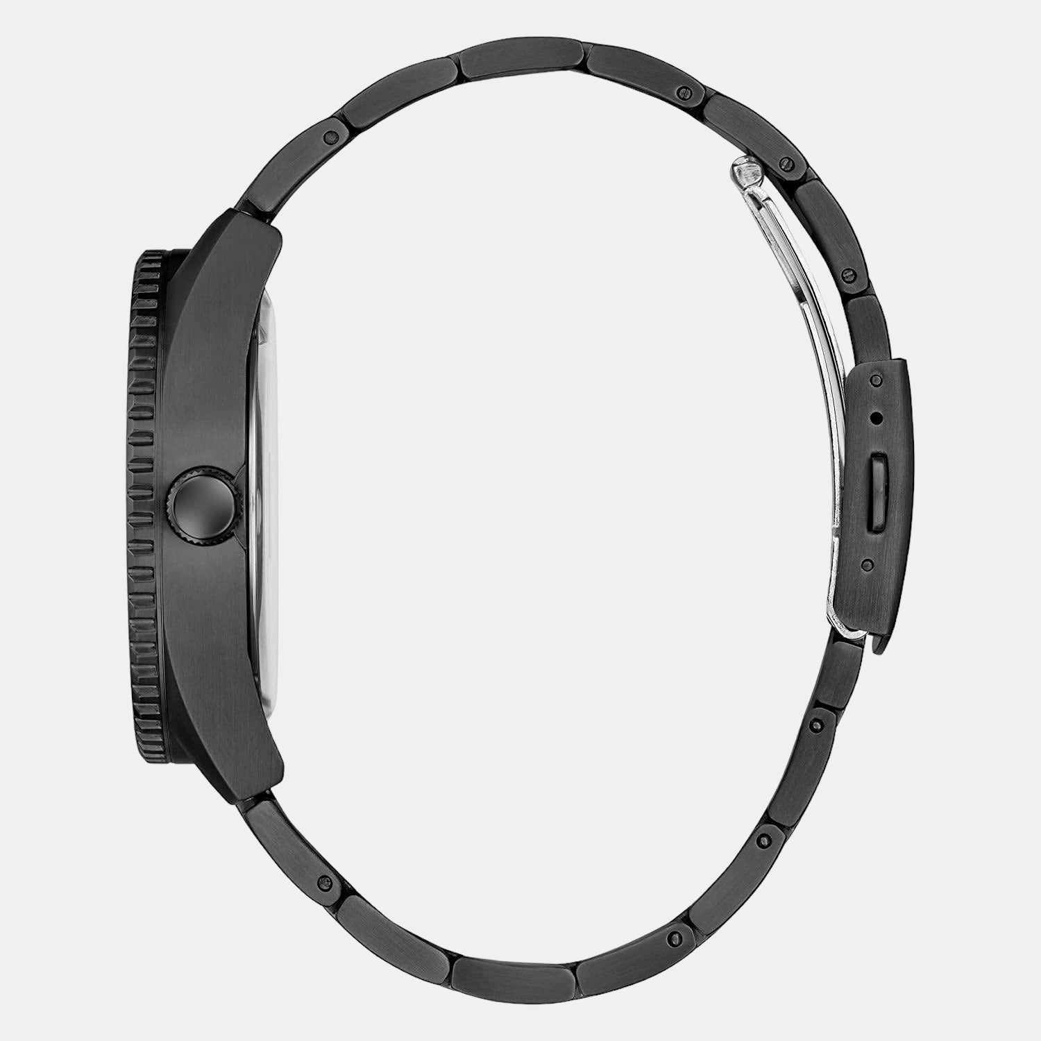 Guess Sport Men Quartz Black Dial Analog Stainless Steel Watch GW0327G2
