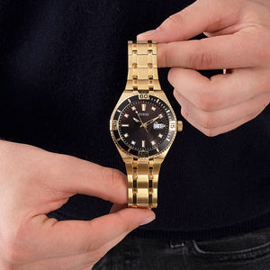 Guess Premier Black Dial Men 45mm