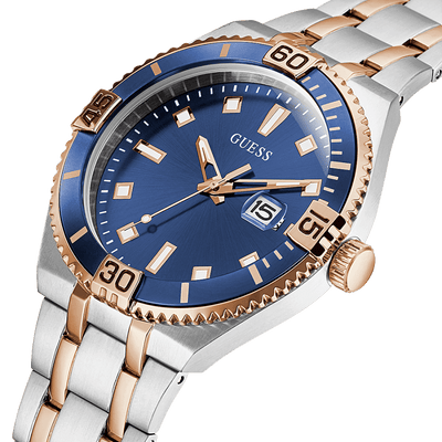 Guess Premier Blue Dial Men 45mm