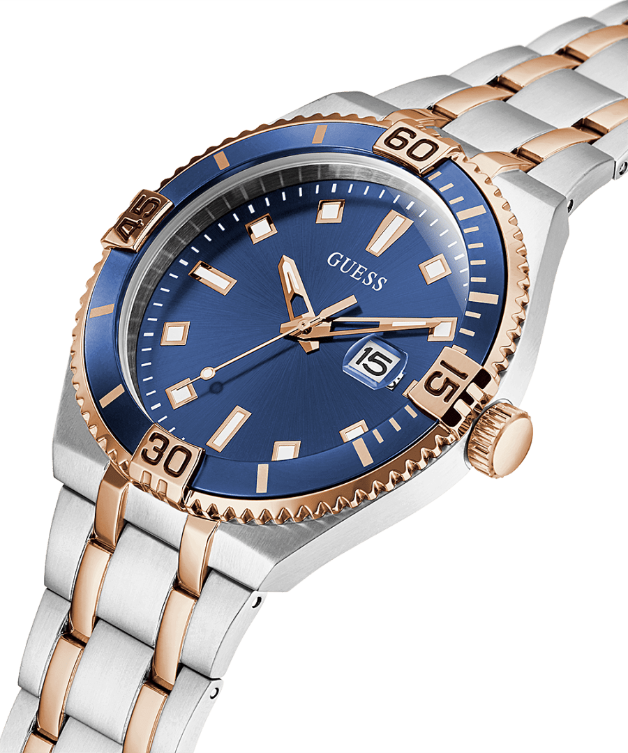 Guess Premier Blue Dial Men 45mm