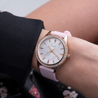 Guess Anna Rose Gold Dial Women 38mm